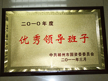 郴州市国资委授牌